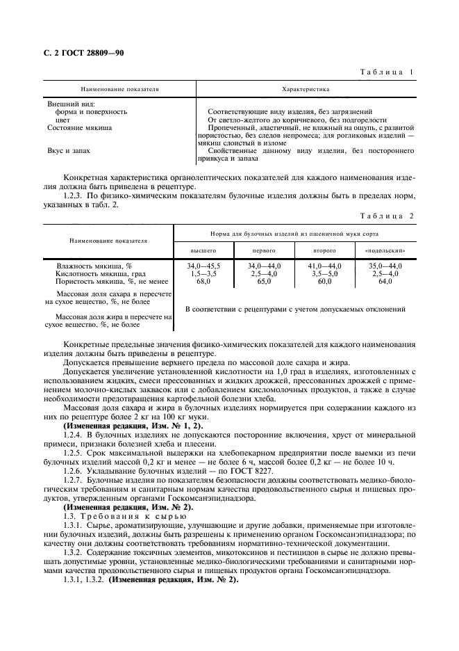 изделия булочные гост